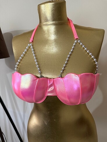 Chanel Midye bikini üstü