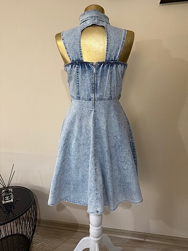 m Beden Vintage jean elbise