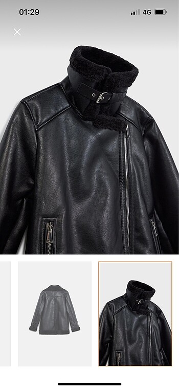 xs Beden Biker ceket