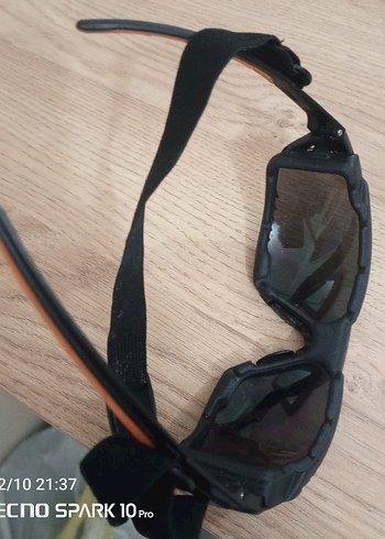 Erkek Siyah Kayak Gözlüğü Tokalı - Görsel 4