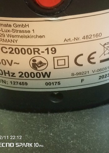 Beyaz Hava Temizleyici ve Nemlendirici - Görsel 6