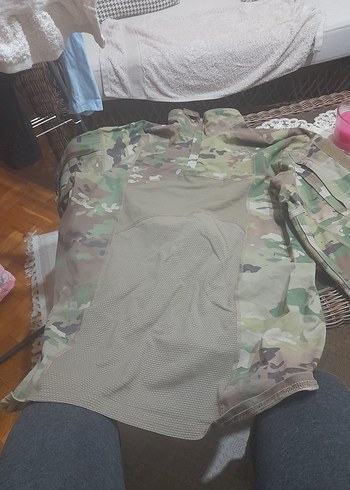 Erkek Kamuflaj Desenli Kapüşonsuz Ceket - Görsel 3