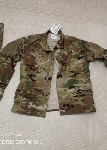 Erkek Kamuflaj Desenli Midi Ceket - Görsel 9