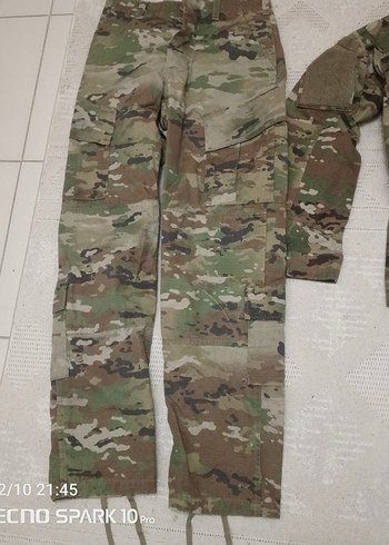 Erkek Kamuflaj Desenli Midi Ceket - Görsel 6