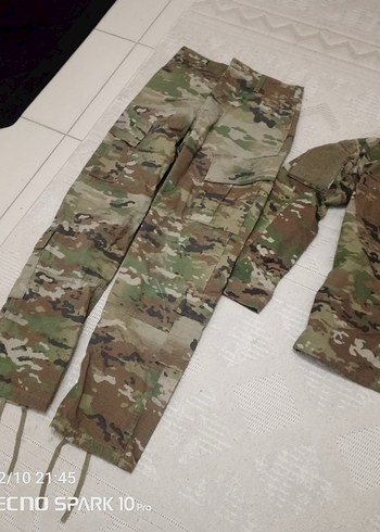 Erkek Kamuflaj Desenli Midi Ceket - Görsel 8