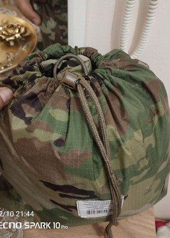 Erkek Kamuflaj Yüksek Yakalı Uzun Kollu Gömlek - Görsel 10