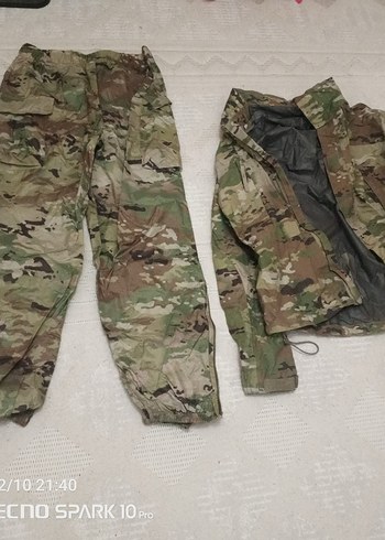 Erkek Kamuflaj Yüksek Yakalı Uzun Kollu Gömlek - Görsel 9