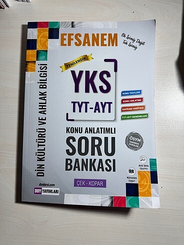 Din Tyt-Ayt kapsamlı soru bankası