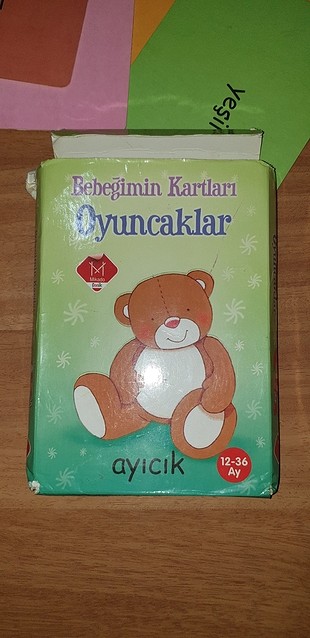 Mothercare mikado bebeğimin kartları / pepe puzzle oyuncaklar