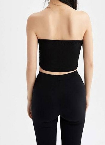 Bershka Straplez crop