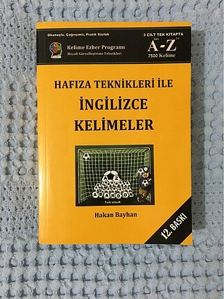 İngilizce kelime kitabı