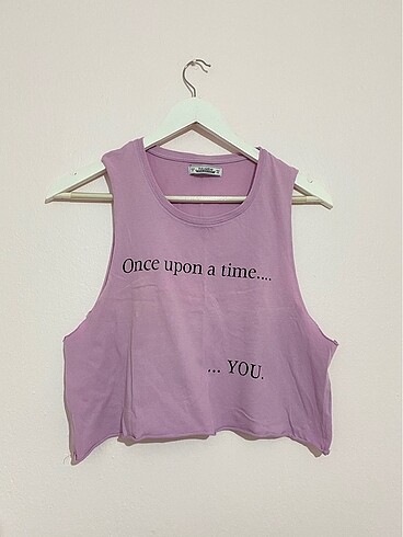 Lila Crop Üst