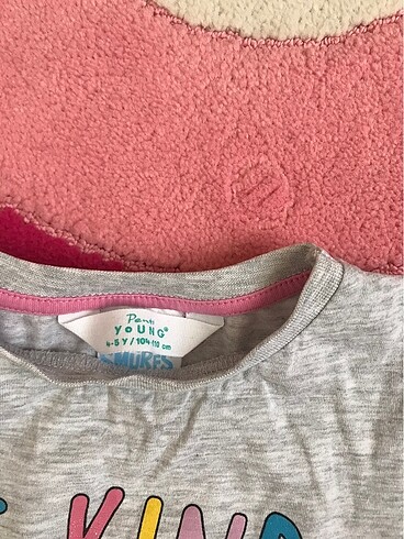 4 Yaş Beden çeşitli Renk Pijama takımı