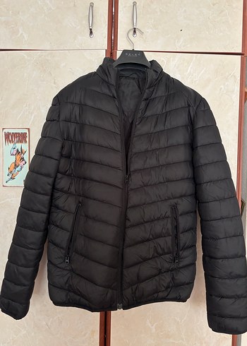 M beden Mavi marka şişme mont