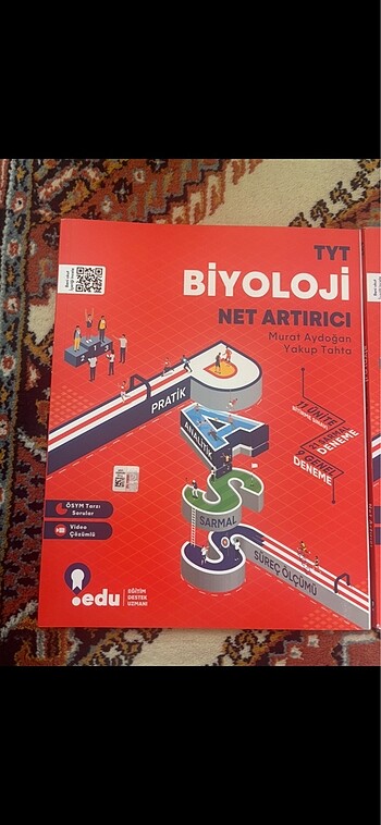 Edu TYT AYT biyoloji net arttırıcı soru bankası