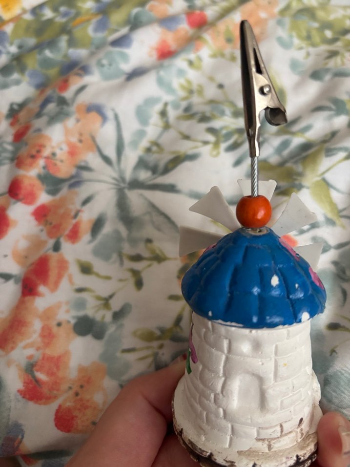 Bodrum yel değirmeni kağıt tutacağı - Görsel 5