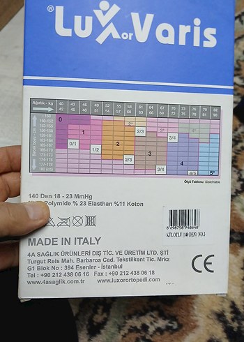 varıs kulotlu corap - Görsel 5