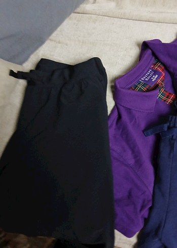 Mor Fermuarlı Sweatshirt ve Eşofman Altı - Görsel 2