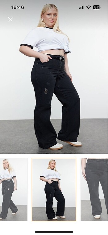 Trendyol & Milla Siyah Pantolon