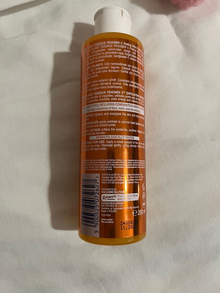 Planet Essence Vitamin C Yüz Temizleyici - Görsel 2