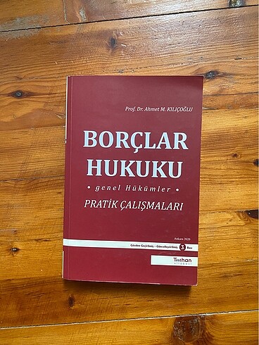 Borçlar Hukuku Genel Hükümler Pratik Çalışmaları Kitabi
