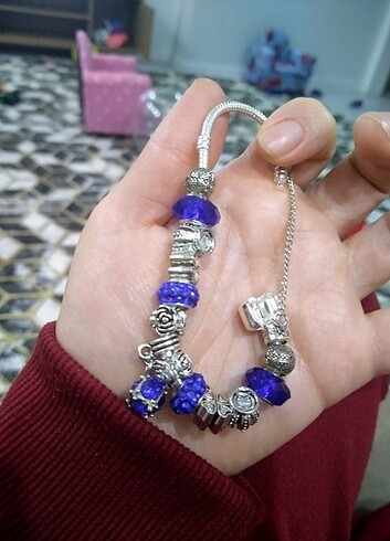 Pandora model gümüş bileklik