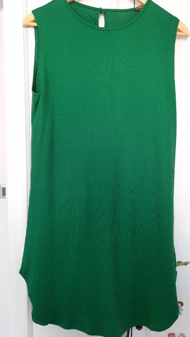 Yeşil kendinden çizgili 3 lü takım - Görsel 3