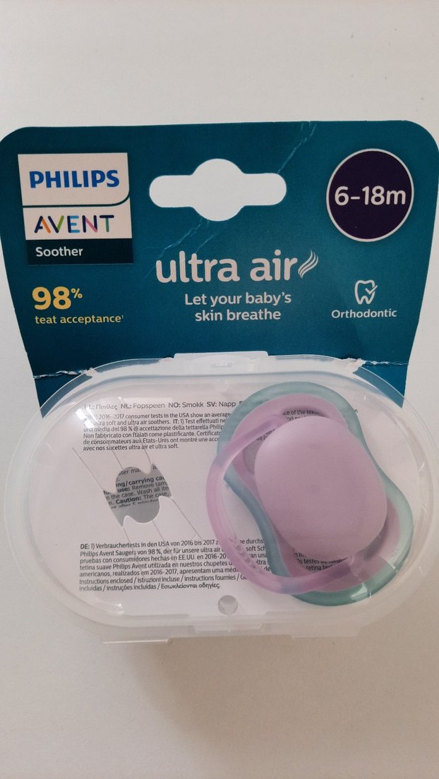 Philips Avent Ultra Air Emzik 0-6 ve 6-18 Ay Pembe - Görsel 3