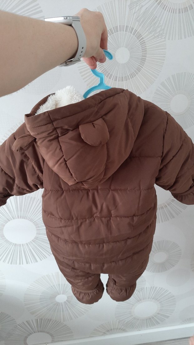 Kahverengi Bebek Tulumu - Görsel 3