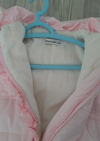 Pembe Bebek Kız Tulumu Fırfırlı - Görsel 3