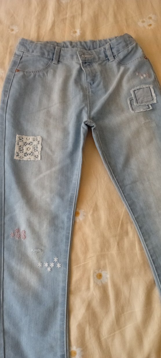 Rahat Kesim kız çocuk pantolon ve tişört - Görsel 5