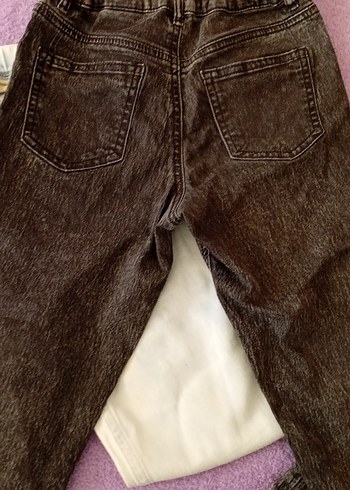 Fermuarlı füme kız çocuk Kot Pantolon - Görsel 5