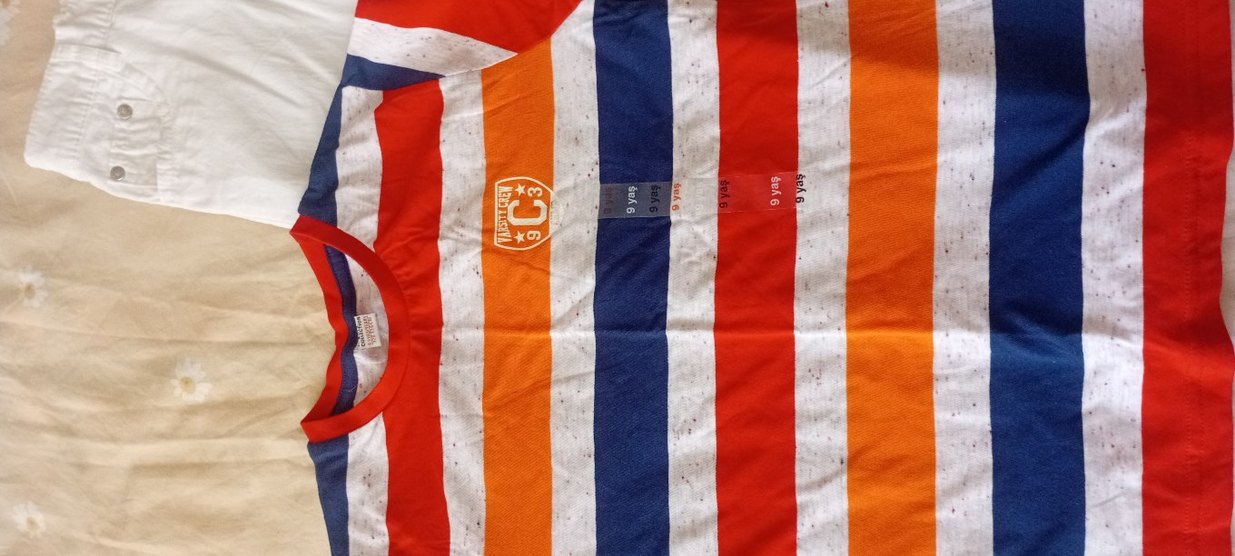 Beyaz çocuk Keten Kumaş Pantolon - Görsel 3