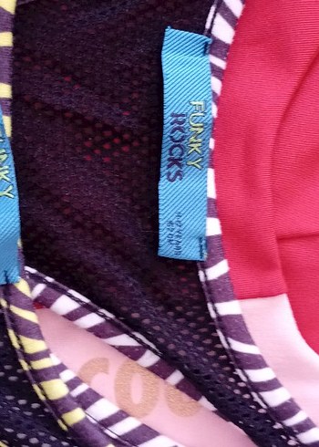 Zebra Desenli Renkli çocuk Mini Spor Üstü - Görsel 4