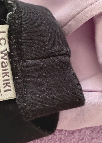 Kız Çocuk Siyah lila pantolon - Görsel 4