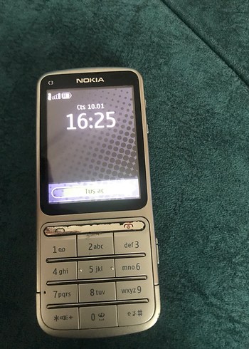 Nokia C3 Gri Klasik Telefon - Görsel 2