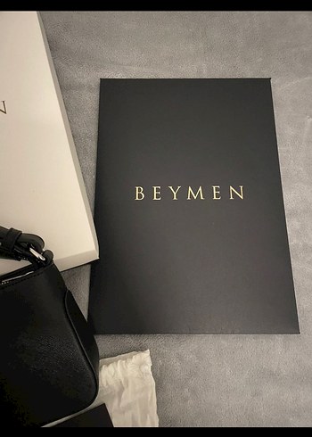 Beymen Siyah Deri Omuz Çantası - Görsel 8