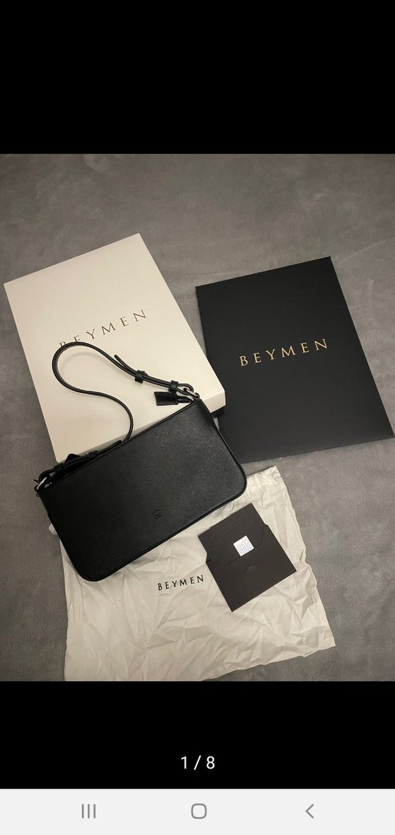 Beymen Siyah Deri Omuz Çantası - Görsel 4