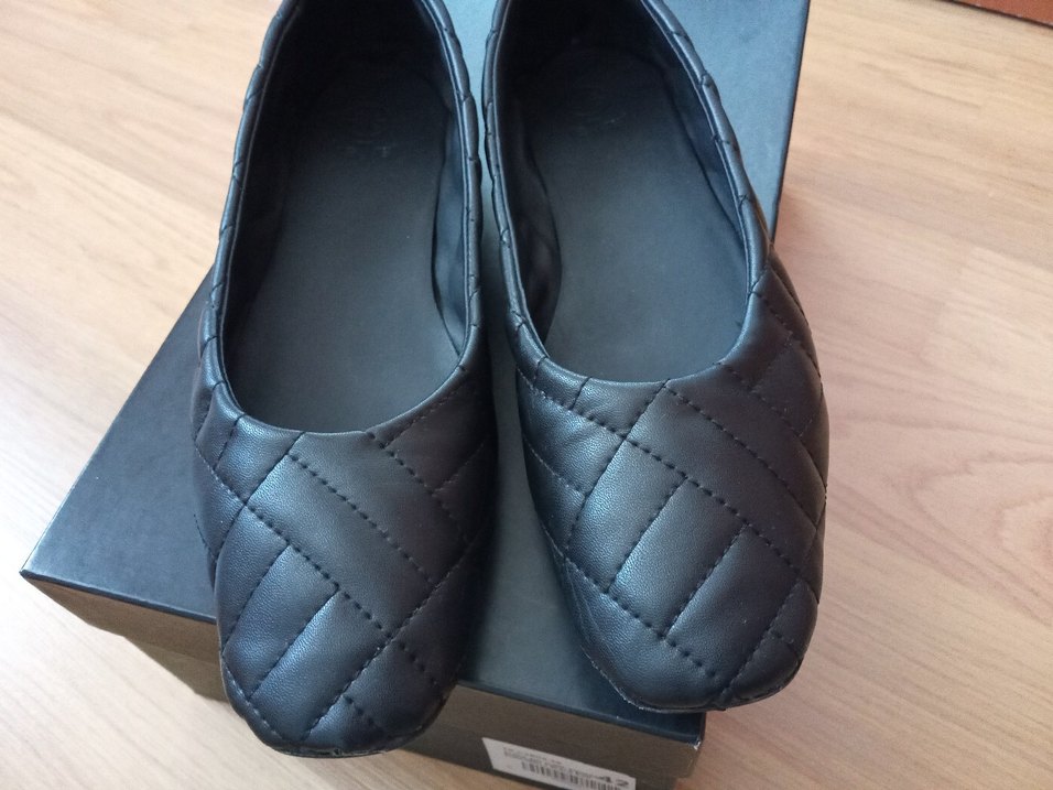 Siyah Kadın Günlük Topuklu Babet - Görsel 2