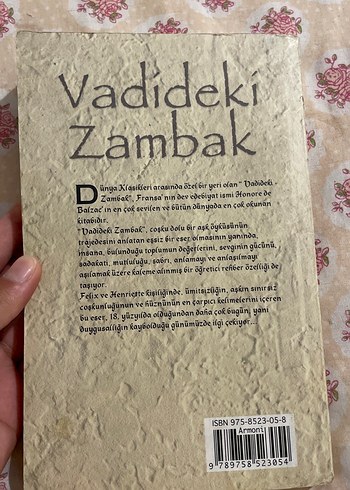  Vadideki Zambak - Balzac