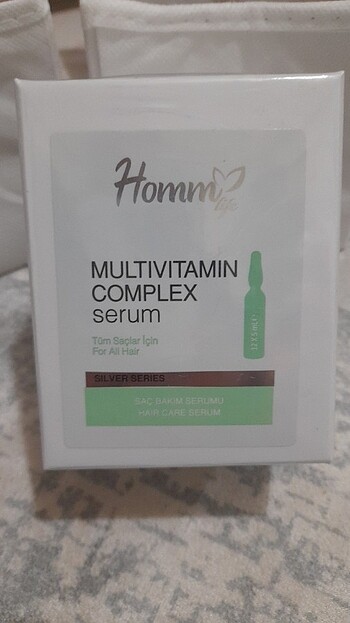 Homm bitkisel multivitamin kompleks saç serumu