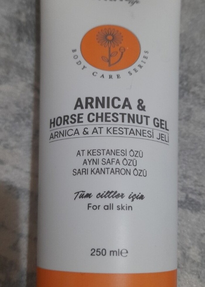 Homm bitkisel arnica at kestanesi kremi - Görsel 2