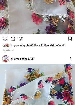 Igne oyası Reyyan cenk yazma  - Görsel 6