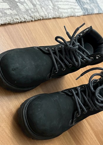 Siyah Erkek Kauçuk Bağcıklı Bot - Görsel 2