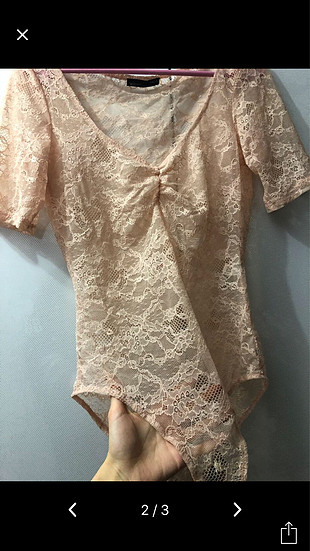 s Beden ten rengi Renk Dantel çıtçıtlı body