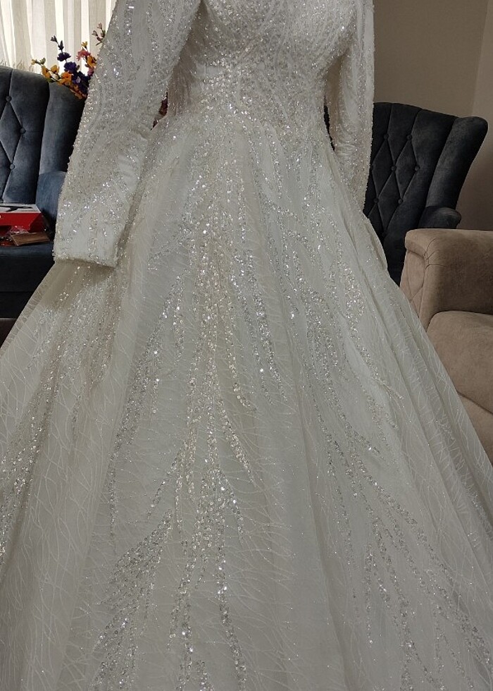 Tesettür Gelinlik  - Görsel 5