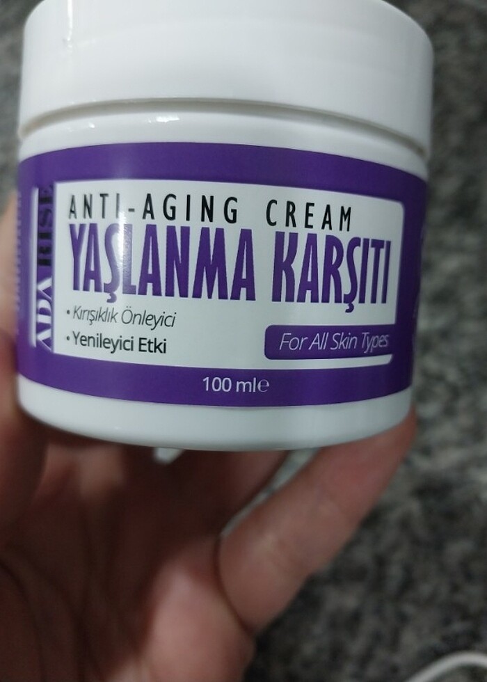 Yaşlanma Karşıtı krem - Görsel 4