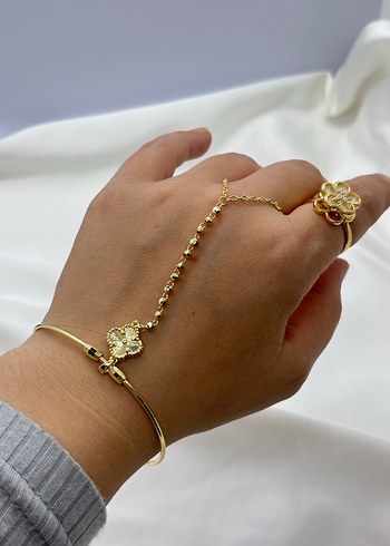 Yonca Desenli Kelepçeli Şahmeran - Görsel 2