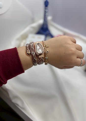 Yılan Vintage Bayan Saat - Görsel 2