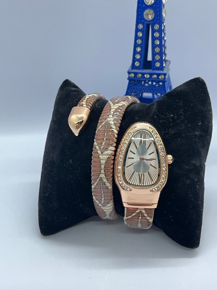 Yılan Vintage Bayan Saat - Görsel 3